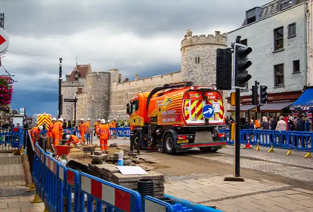 Operator sweeper hire